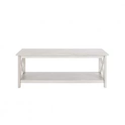 Jamestown 48 in. White Wash Large Rectangle Wood Coffee Table with Shelf by Boraam 10 Jamestown 48 in. White Wash Large Rectangle Wood Coffee Table with Shelf by Boraam -Boraam Sales Store antique white boraam coffee tables 77409 c3 1000