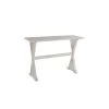 Jamestown 48 in. White Wash Standard Rectangle Wood Console Table by Boraam 2 Jamestown 48 in. White Wash Standard Rectangle Wood Console Table by Boraam -Boraam Sales Store antique white boraam console tables 77406 64 1000