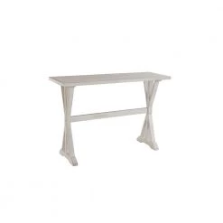 Jamestown 48 in. White Wash Standard Rectangle Wood Console Table by Boraam