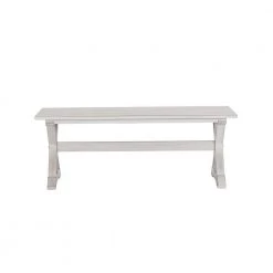 Jamestown White Wash Dining Bench by Boraam -Boraam Sales Store antique white boraam dining benches 77404 c3 1000