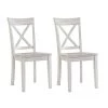 Jamestown White Wash Dining Chairs (Set of 2) by Boraam 1 Jamestown White Wash Dining Chairs (Set of 2) by Boraam -Boraam Sales Store antique white boraam dining chairs 77405 64 1000