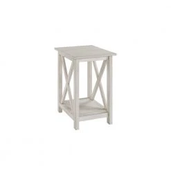 Jamestown White Wash Side Table by Boraam
