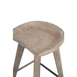 Bali 29 in. Product Height Swivel Backless Bar Stool - Barnwood Wire-Brush by Boraam -Boraam Sales Store barnwood wire brush boraam bar stools 54229 c3 1000