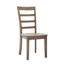 5-Piece Boulder Barnwood Wire-Brush Dining Set by Boraam -Boraam Sales Store barnwood wire brush boraam dining room sets 71038 44 1000