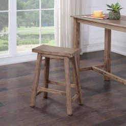 47.25 in. Sonoma Pub Table with 1-Bench and 2-Stools in Driftwood Gray by Boraam 14 47.25 in. Sonoma Pub Table with 1-Bench and 2-Stools in Driftwood Gray by Boraam -Boraam Sales Store barnwood wire brush boraam dining room sets 75027 4f 1000