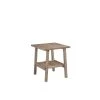 Sonoma Barnwood Wire-Brush End Table by Boraam -Boraam Sales Store barnwood wire brush boraam end side tables 75030 64 1000