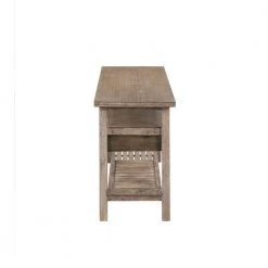 Sonoma 62 in. Barnwood Wire Brush Wood TV Stand with 2-Drawer Fits TVs Up to 55 in. with Shelves by Boraam -Boraam Sales Store barnwood wire brush boraam tv stands 75032 40 1000