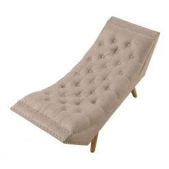 Jaime Button Tufted Bench by Boraam -Boraam Sales Store beige boraam dining benches 3651107 c3 1000