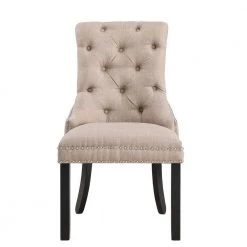 Beth Beige Tufted Dining Chair, Set of 2 by Boraam -Boraam Sales Store beige boraam dining chairs 3651105 c3 1000