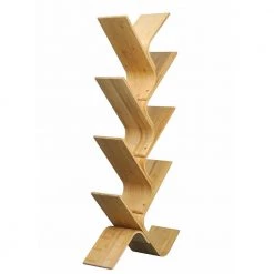 24.61 in.Beige Bamboo 8-shelf Bookcase with Open Storage by Unbranded -Boraam Sales Store beige unbranded bookcases bookshelves spk lqw1 4065 40 1000