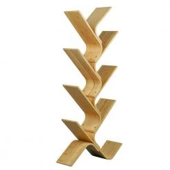 24.61 in.Beige Bamboo 8-shelf Bookcase with Open Storage by Unbranded -Boraam Sales Store beige unbranded bookcases bookshelves spk lqw1 4065 76 1000