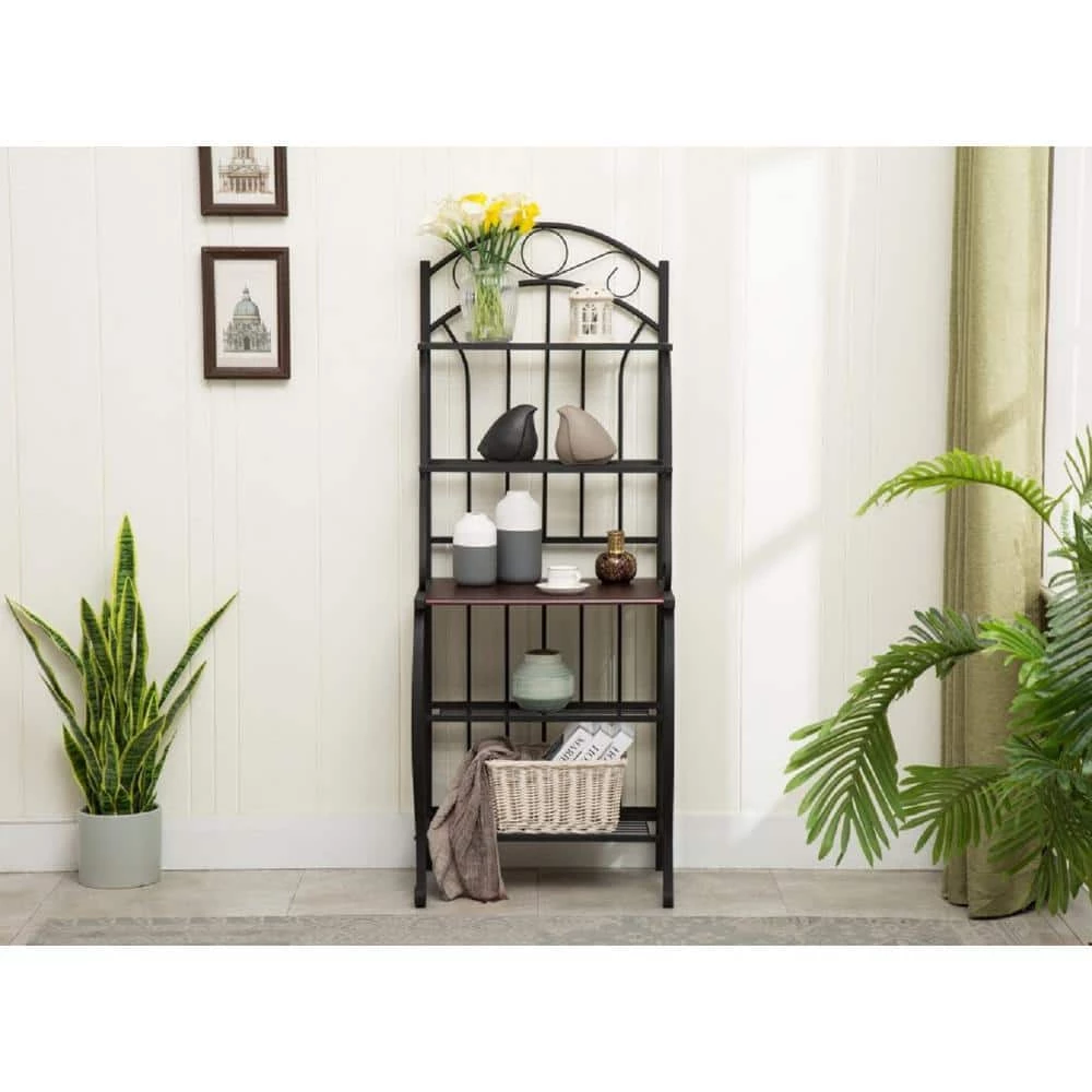 Valencia Black Baker's Rack by Boraam 9 Valencia Black Baker's Rack by Boraam - Image 7