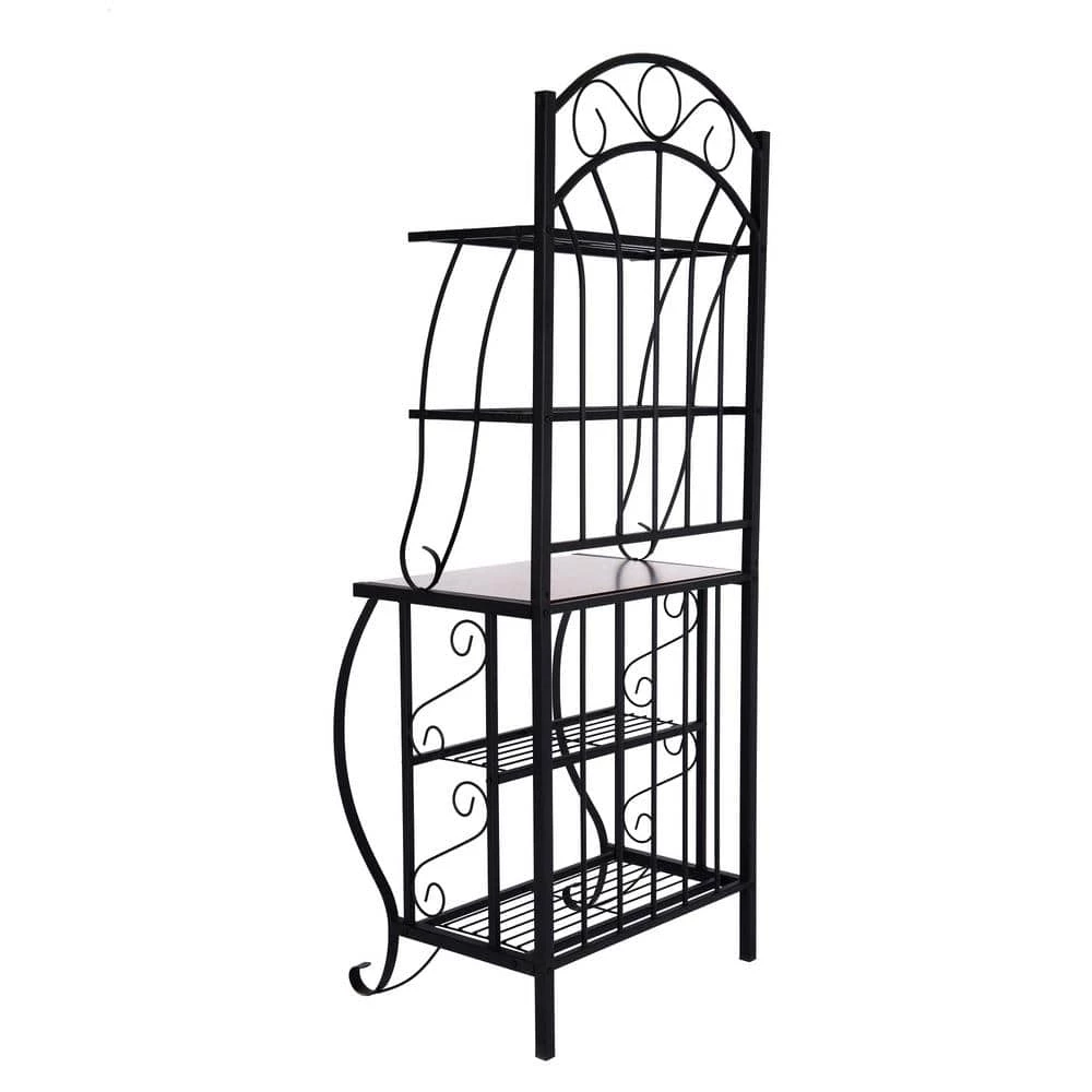 Valencia Black Baker's Rack by Boraam 8 Valencia Black Baker's Rack by Boraam - Image 6