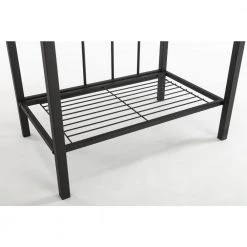 Praha 25 in. W Baker's Rack in Black by Boraam -Boraam Sales Store black boraam baker s racks 12503 1d 1000