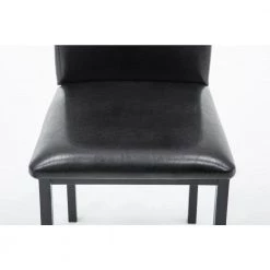 Arjen Black Dining Chairs (Set of 4) by Boraam -Boraam Sales Store black boraam dining chairs 77008 1f 1000
