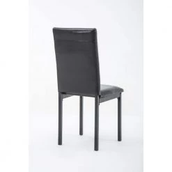 Arjen Black Dining Chairs (Set of 4) by Boraam -Boraam Sales Store black boraam dining chairs 77008 4f 1000
