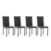 Arjen Black Dining Chairs (Set of 4) by Boraam 2 Arjen Black Dining Chairs (Set of 4) by Boraam -Boraam Sales Store black boraam dining chairs 77008 64 1000
