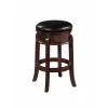 Hamilton 29 in. Cappuccino Swivel Cushioned Bar Stool by Boraam -Boraam Sales Store black cappuccino boraam bar stools 43829 64 1000