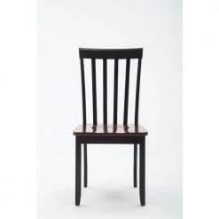 Bloomington Black and Cherry Wood Dining Chair (Set of 2) by Boraam -Boraam Sales Store black cherry boraam dining chairs 21031 4f 1000