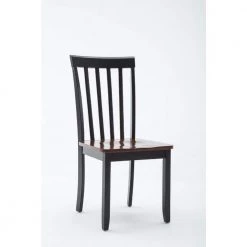 Bloomington Black and Cherry Wood Dining Chair (Set of 2) by Boraam -Boraam Sales Store black cherry boraam dining chairs 21031 c3 1000