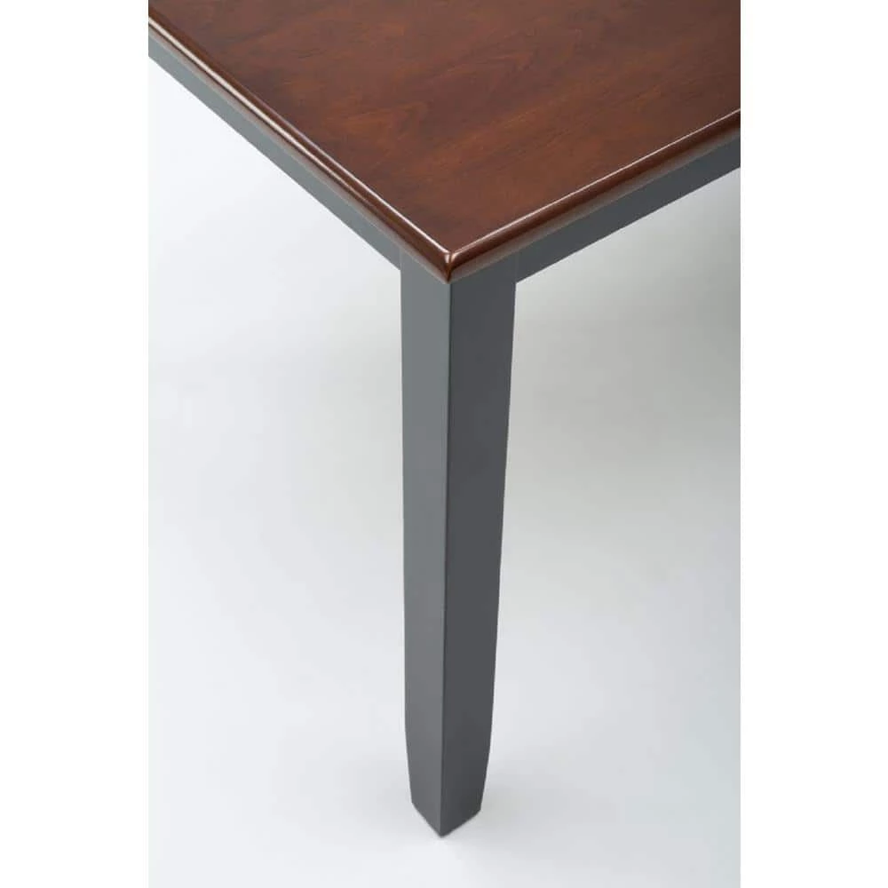 Bloomington Black and Cherry Dining Table by Boraam 6 Bloomington Black and Cherry Dining Table by Boraam - Image 4