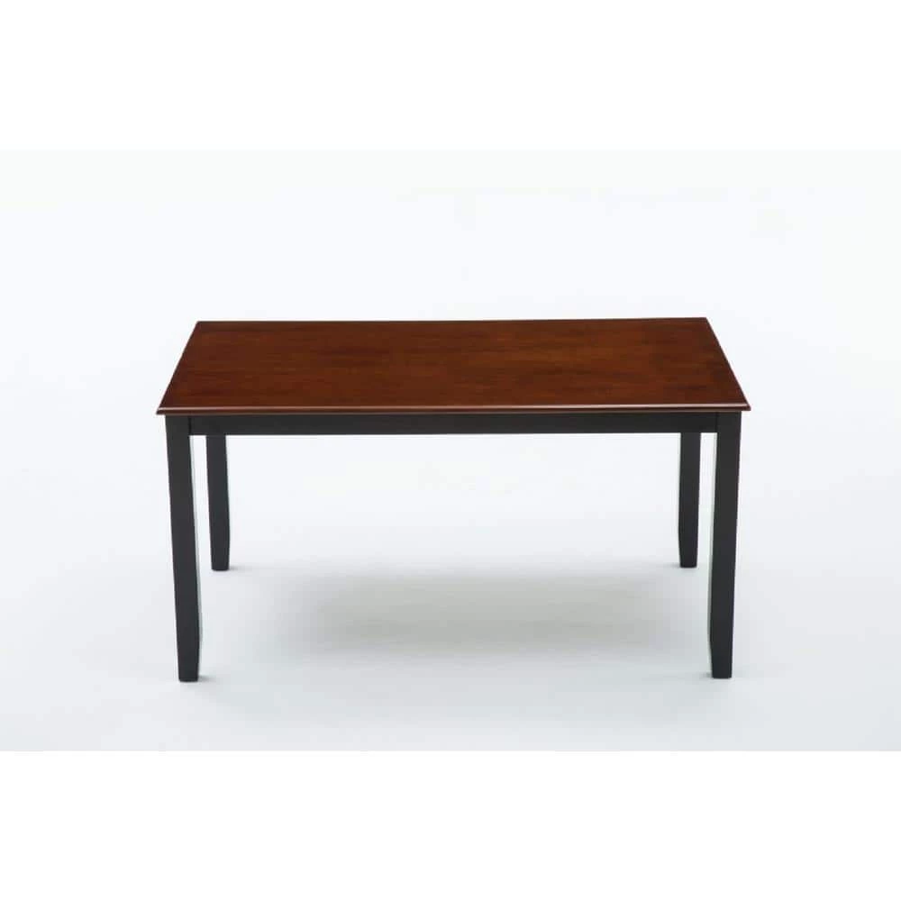 Bloomington Black and Cherry Dining Table by Boraam 3 Bloomington Black and Cherry Dining Table by Boraam