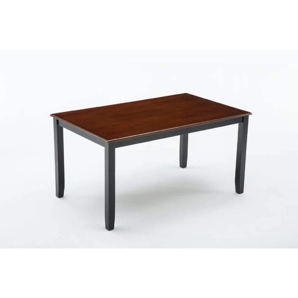Bloomington Black and Cherry Dining Table by Boraam 4 Bloomington Black and Cherry Dining Table by Boraam - Image 2