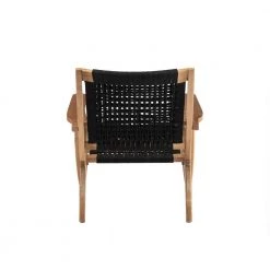 Harrison Black and Oak Woven Chair (1) by Boraam 16 Harrison Black and Oak Woven Chair (1) by Boraam -Boraam Sales Store black natural boraam accent chairs 76152 4f 1000