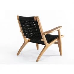 Harrison Black and Oak Woven Chair (1) by Boraam 14 Harrison Black and Oak Woven Chair (1) by Boraam -Boraam Sales Store black natural boraam accent chairs 76152 66 1000