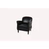 Black Faux Leather Accent Chairs For Living Room by Unbranded -Boraam Sales Store black unbranded accent chairs a812 accen blac 64 1000