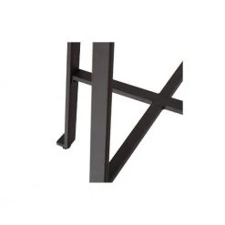 24 in. Black Metal Frame Round Bar Pub Table With Wood Top by Unbranded -Boraam Sales Store black unbranded bar tables thd if026 bk a0 1000