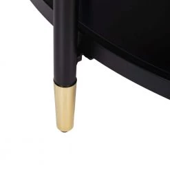 35.4 in. Round Glass Coffee Table by Unbranded -Boraam Sales Store black unbranded coffee tables crlw22342954 44 1000