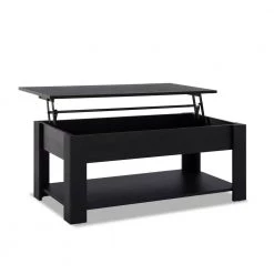 39.4 in. Black MDF Lift Top Extendable Rectangle Coffee Table with Storage by Unbranded 10 39.4 in. Black MDF Lift Top Extendable Rectangle Coffee Table with Storage by Unbranded -Boraam Sales Store black unbranded coffee tables crlw22343637 c3 1000