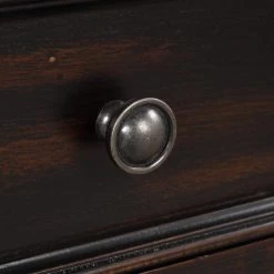 63 in. Black Rectangle Pine Wood Console Table With 4-Drawers and 1 Bottom Shelf for Entryway Hallway by Unbranded -Boraam Sales Store black unbranded console tables gm h 520 1f 1000