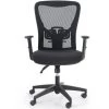 Black Mesh Seat Swivel Office Chair with Adjustable Height and Tilt by Unbranded -Boraam Sales Store black unbranded ergonomic chairs thd if042 64 1000