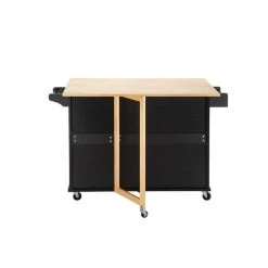 Black Kitchen Island with 3-Drawers by Unbranded 12 Black Kitchen Island with 3-Drawers by Unbranded -Boraam Sales Store black unbranded kitchen islands jjlqds10007 1f 1000
