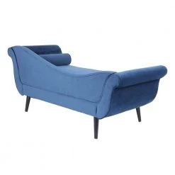 69 in. Blue Modern Velvet Chaise Lounge by Unbranded -Boraam Sales Store blue unbranded chaise lounges z w68034301 fa 1000