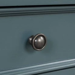 63 in. Blue Rectangle Pine Wood Console Table With 4-Drawers and 1 Bottom Shelf for Entryway Hallway by Unbranded -Boraam Sales Store blue unbranded console tables gm h 519 4f 1000