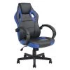 Blue Upholstered Gaming Office Chair With Fabric Adjustable Swivel by Unbranded -Boraam Sales Store blue unbranded gaming chairs sn820c 189 64 1000