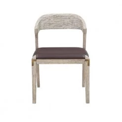 Brown/Light Barnwood Wire-Brush Montana Faux Leather and Acacia Wood Dining Chair by Boraam 10 Brown/Light Barnwood Wire-Brush Montana Faux Leather and Acacia Wood Dining Chair by Boraam -Boraam Sales Store brown light barnwood wire brush boraam dining chairs 77516 c3 1000