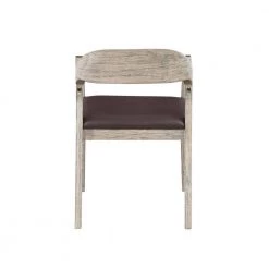 Montana Brown Faux Leather and Wood Dining Arm Chair by Boraam 9 Montana Brown Faux Leather and Wood Dining Arm Chair by Boraam -Boraam Sales Store brown light barnwood wire brush boraam dining chairs 77517 66 1000