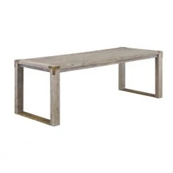 Montana 5pc Rectangular Extension Dining Set by Boraam -Boraam Sales Store brown light barnwood wire brush boraam dining room sets 77526 c3 1000