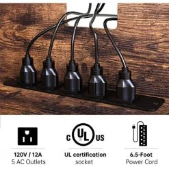 Wood 65 in. TV Stand and Entertainment Center with 4-Socket Plug-In Station by Unbranded -Boraam Sales Store brown unbranded tv stands b09fpckfwd 4f 1000