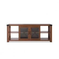 59.8 in. Brown TV Stand for TVs Up to 65 in. by Unbranded
