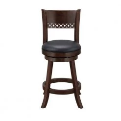 Durham Cappuccino 24 in. Swivel Counter Stool by Boraam -Boraam Sales Store cappuccino boraam bar stools 46724 4f 1000