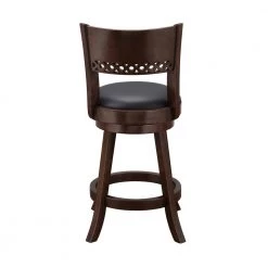 Durham Cappuccino 24 in. Swivel Counter Stool by Boraam -Boraam Sales Store cappuccino boraam bar stools 46724 66 1000