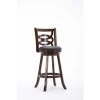 Seina 29 in. Cappuccino Swivel Bar Stool with Cushion by Boraam -Boraam Sales Store cappuccino boraam bar stools 61829 64 1000