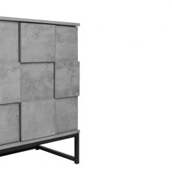 Cement Gray Particle Board File Cabinet with Adjustable Shelf and Metal Frame Home Office 2-Door Large Storage Cabinet by Unbranded -Boraam Sales Store cement gray unbranded file cabinets camygy gi49642w688 cabinet01 c3 1000