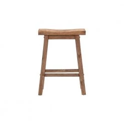 24 in. Sonoma Saddle Backless Wood Counter Stool - Barnwood Wire-Brush (Set of 2) by Boraam 13 24 in. Sonoma Saddle Backless Wood Counter Stool - Barnwood Wire-Brush (Set of 2) by Boraam -Boraam Sales Store chestnut wire brush boraam bar stools 75524 4f 1000