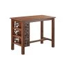 Brittany 36" Product Height Rectangular Bar Table - Chestnut Wire-Brush by Boraam -Boraam Sales Store chestnut wire brush boraam bar tables 75336 64 1000